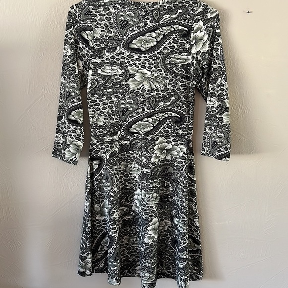 Capella Apparel Knit Dress Paisley Print size M - Picture 4 of 10
